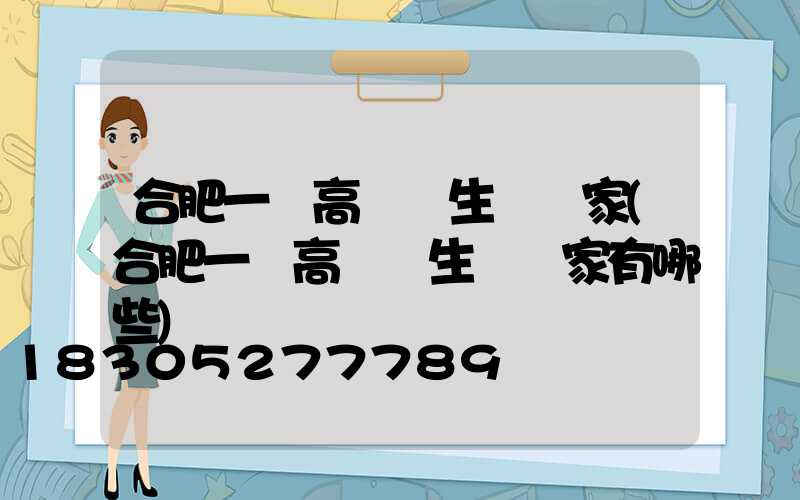 合肥一體高桿燈生產廠家(合肥一體高桿燈生產廠家有哪些)